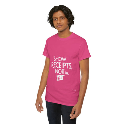 The Demand Transparency™ Graphic T-Shirt Collection: Design #001 by I Control Me™