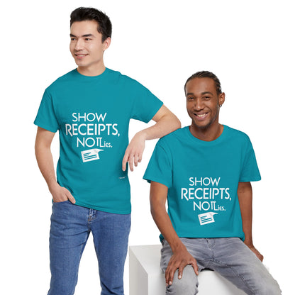 The Demand Transparency™ Graphic T-Shirt Collection: Design #001 by I Control Me™