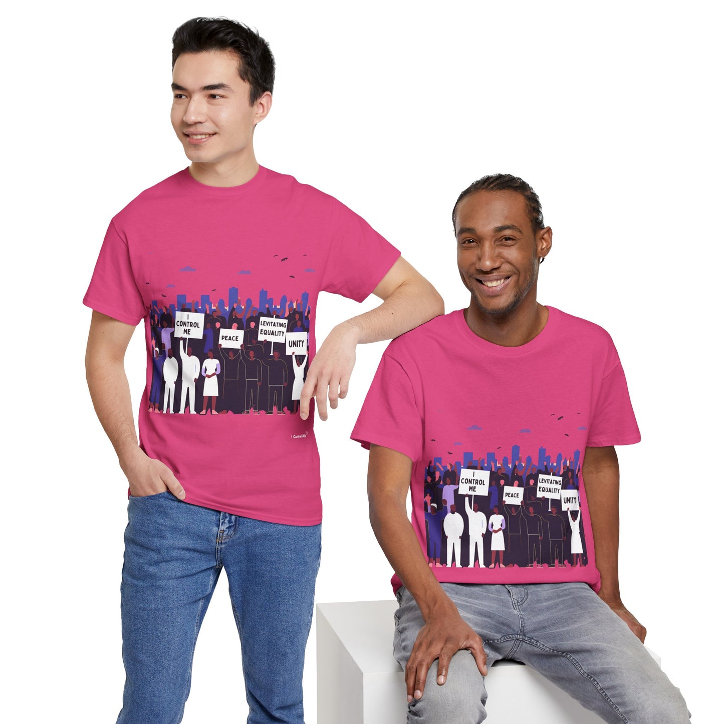 The Voices in Action™ Graphic T-Shirt Collection: Design #025 by I Control Me™